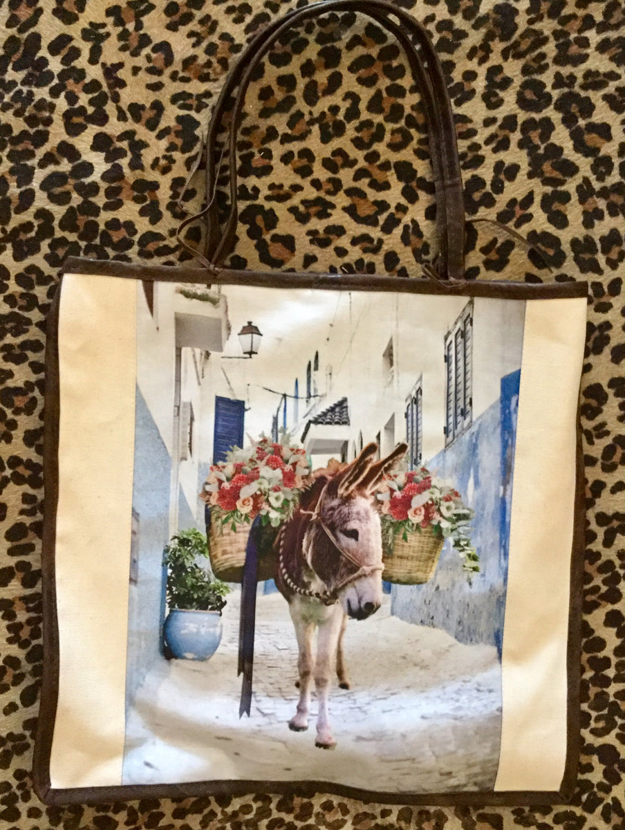 Totem Salvaged Donkey Tote – Canary In A Clothesmine