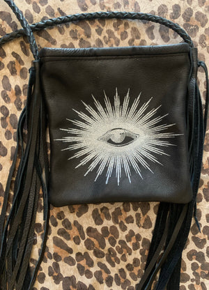 Totem Salvaged Eye of Providence Leather Cross Body