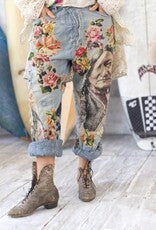 Magnolia Pearl Linen Great Spirit Miner Pants 524 Washed Indigo