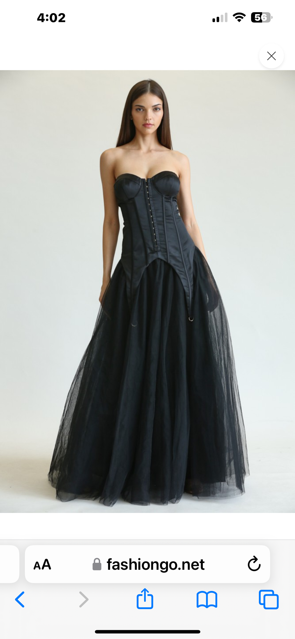 Corset Ballerina Gown