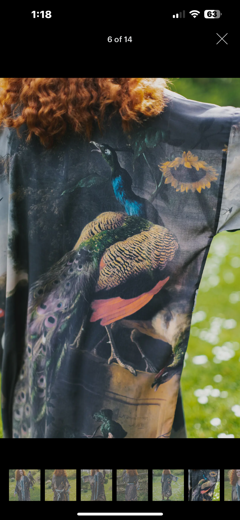 Wild Beauty Opera Duster