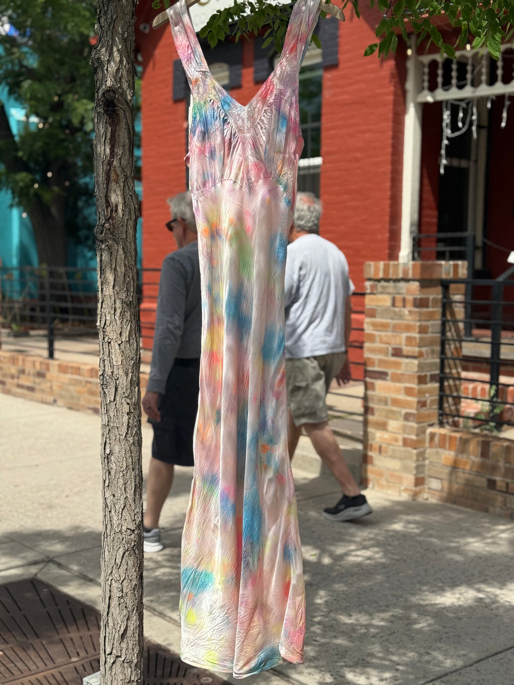 30s vintage slip dress