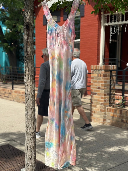 30s vintage slip dress
