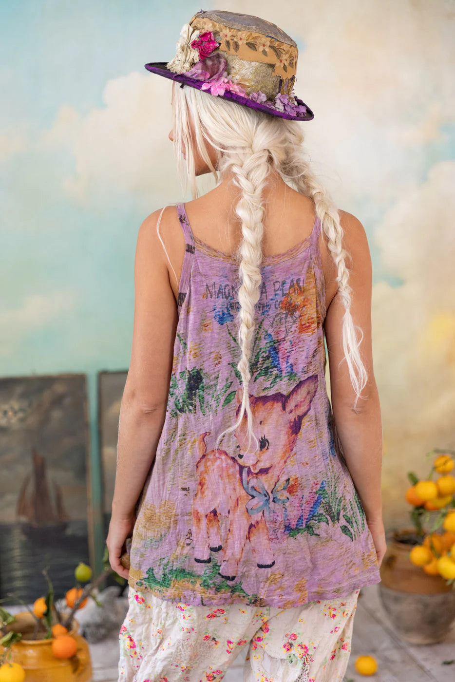 MAGNOLIA PEARL DAMA DAMA LANA TANK 363