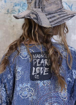 Magnolia Pearl Quilted Boro Kimono 794