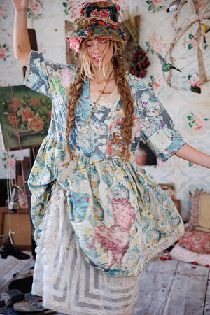 APPLIQUE TAIGI DRESS-MAGNOLIA PEARL-DRESS 1253