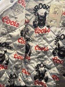 Coors Satin Baseball Jacket