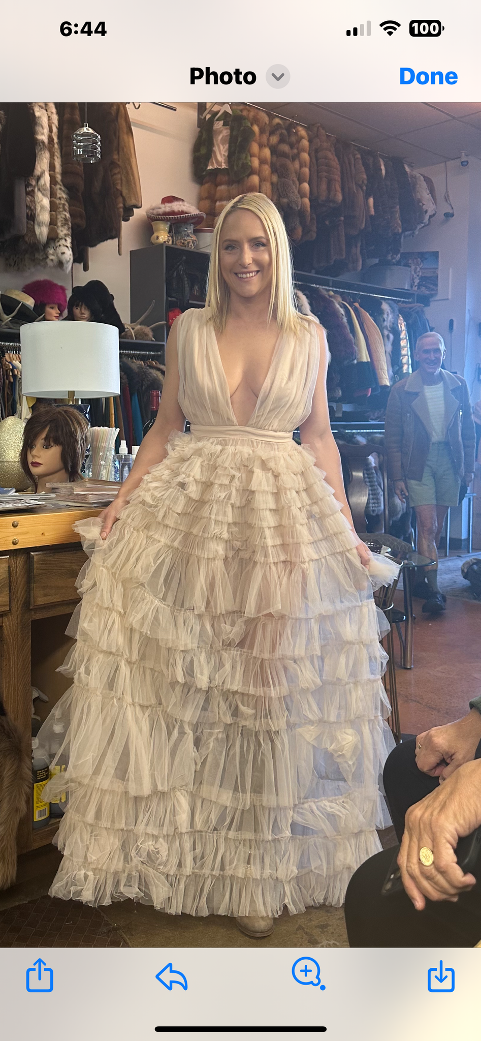 Tulle Wedding Cake Gown