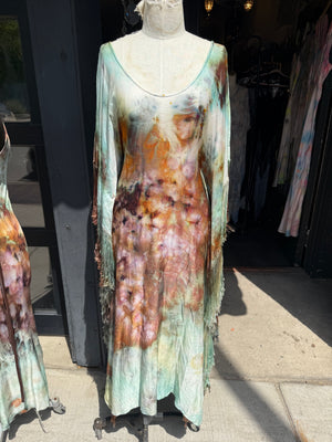 Sahara desert Fringe kaftan