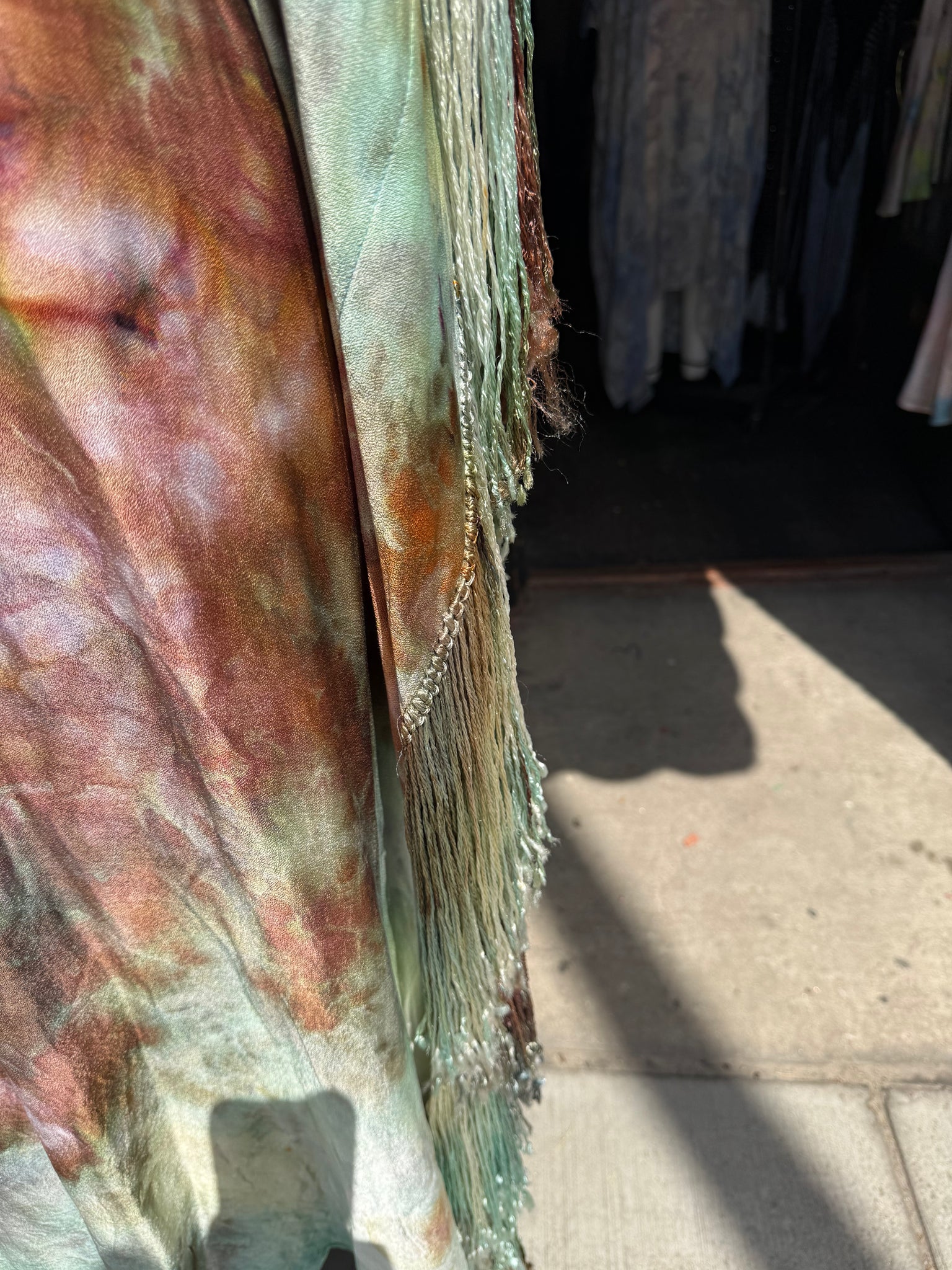Sahara desert Fringe kaftan