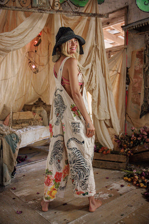 Magnolia Pearl BIRCH FLORAL LOVE OVERALLS 176