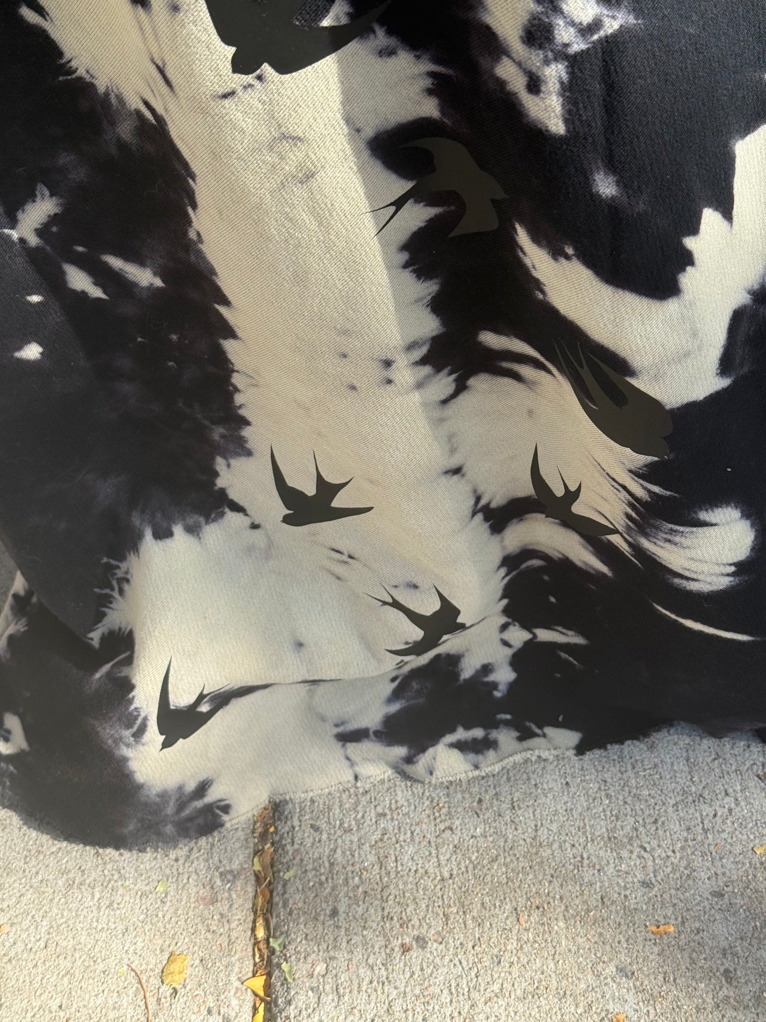 Sparrow fleece a-line skirt