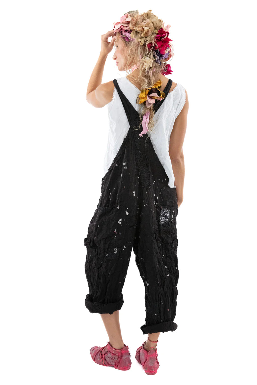 Magnolia Pearl Peace Painters overalls 071