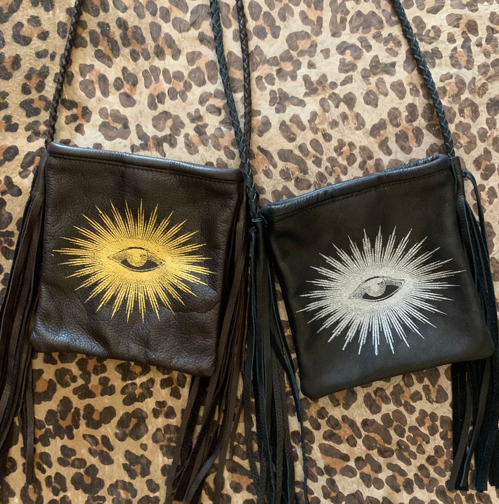 Totem Salvaged Eye of Providence Leather Cross Body