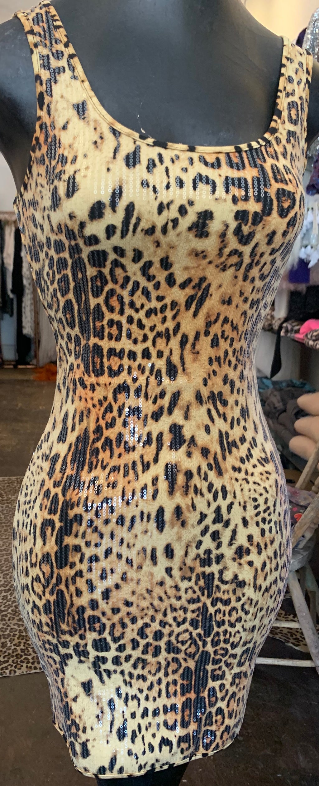 Shine Sequin Mini-Dress
