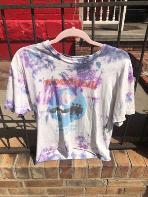 Old school tie dye concert tees