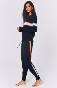 Spiritual Gangster Rainbow Stripe Sweater
