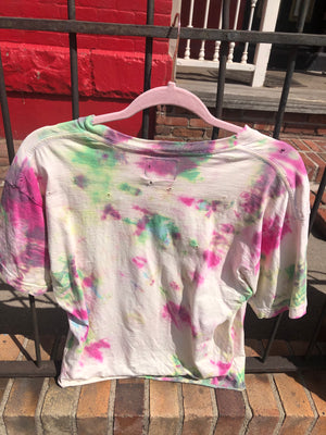 Old school tie dye concert tees