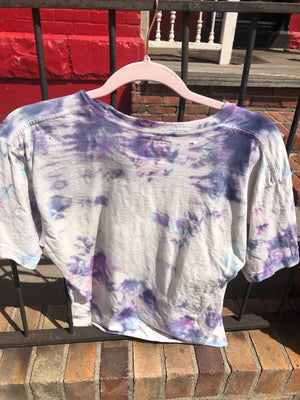 Old school tie dye concert tees