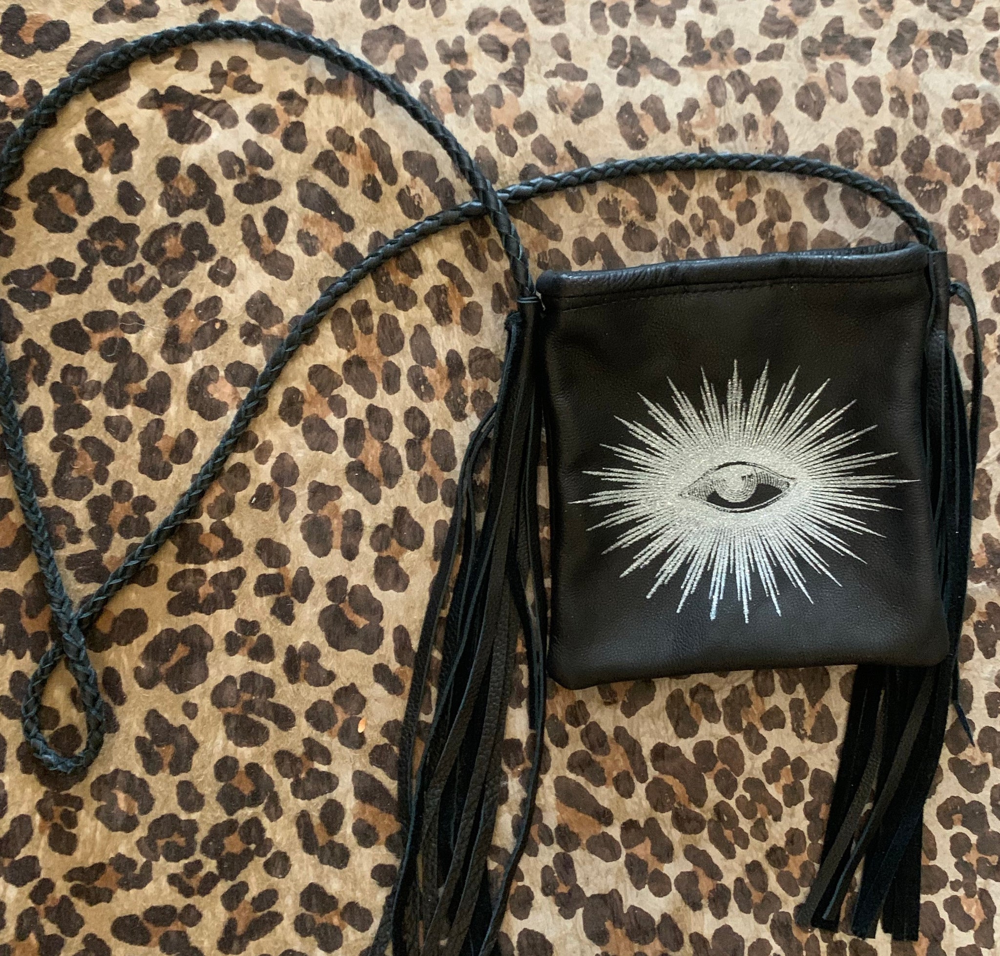 Totem Salvaged Eye of Providence Leather Cross Body
