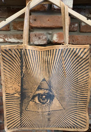 Totem Salvaged Only Have Eyes for You Tote