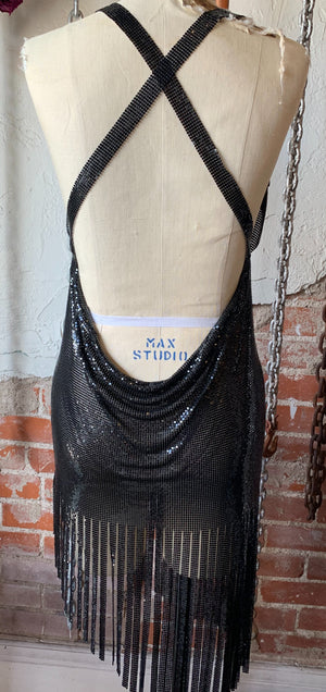 Starshine Fringe ChainMail Dress