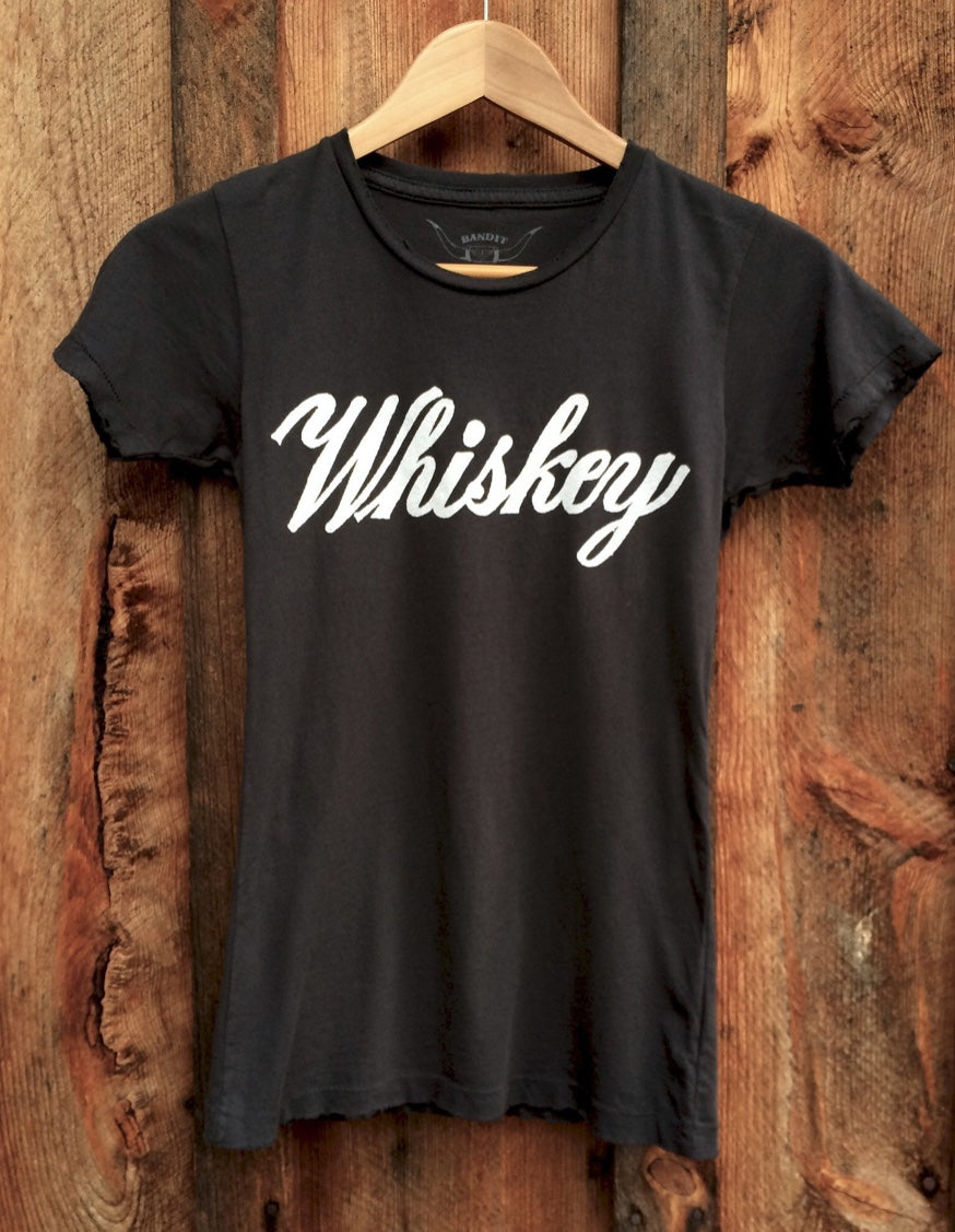 Whiskey Tee in Black