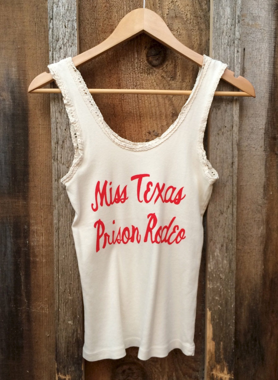 Miss Texas Lace Tank