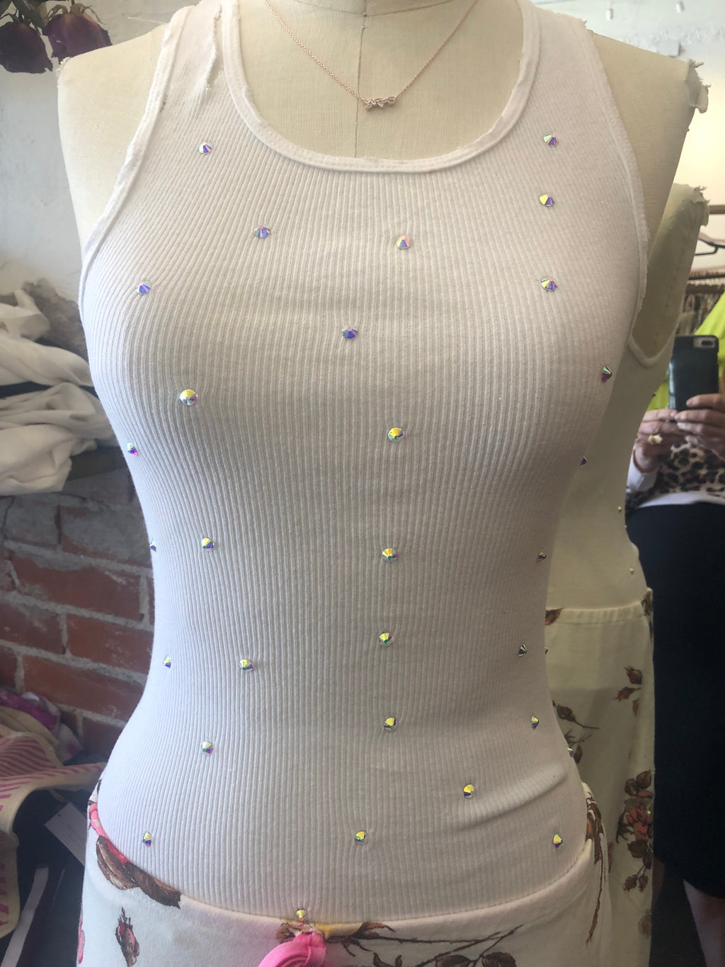 Old School Crystal Undershirt