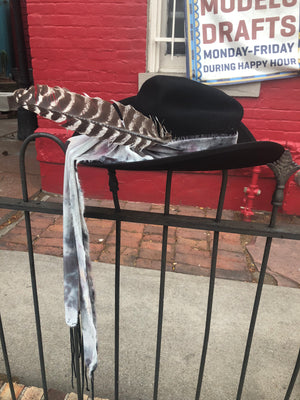 Vintage beaver one of a kind frontier hats