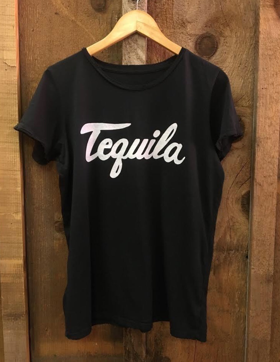 Tequila Tee in Black