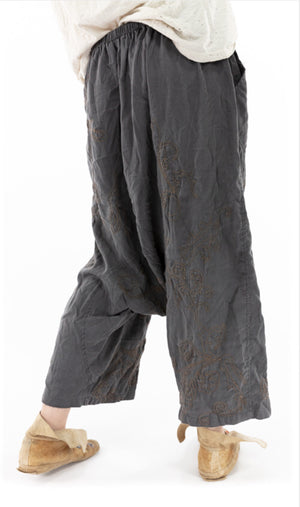 Magnolia Pearl Silk Dragon Trousers