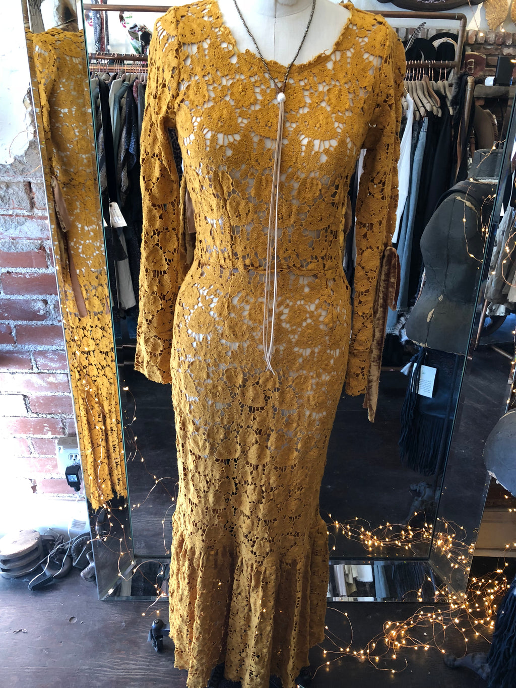 The French Soleil lace dress