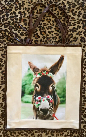 Totem Salvaged Donkey Tote