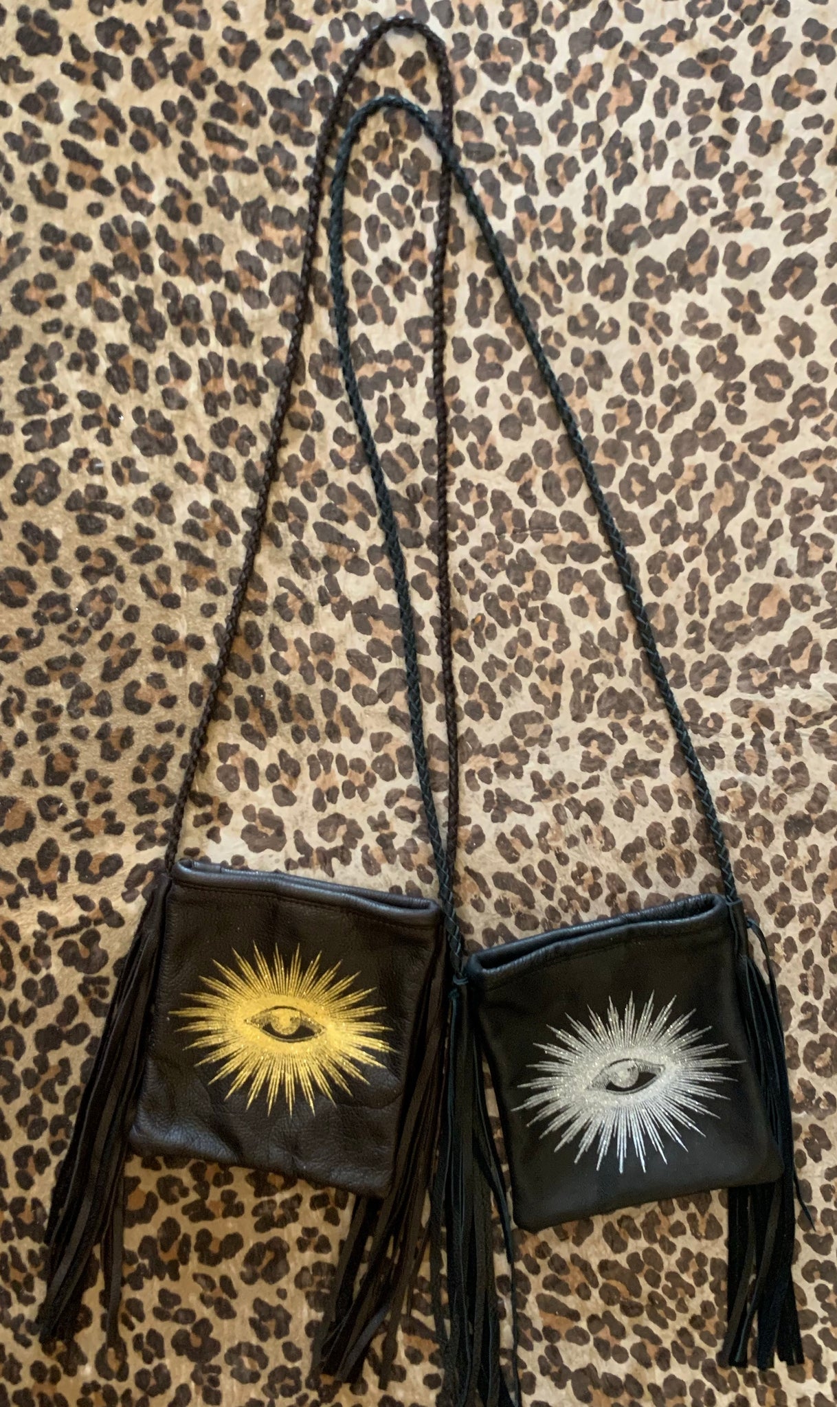 Totem Salvaged Eye of Providence Leather Cross Body
