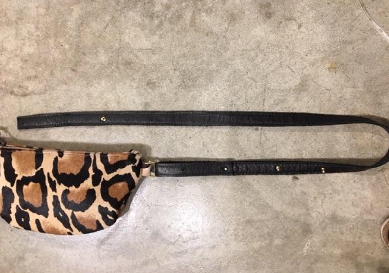 Totem Salvaged Leopard Sling Bag