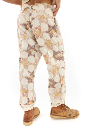 Magnolia Peark Pants 270 Quiltwork Charmie Trousers one size in Kin