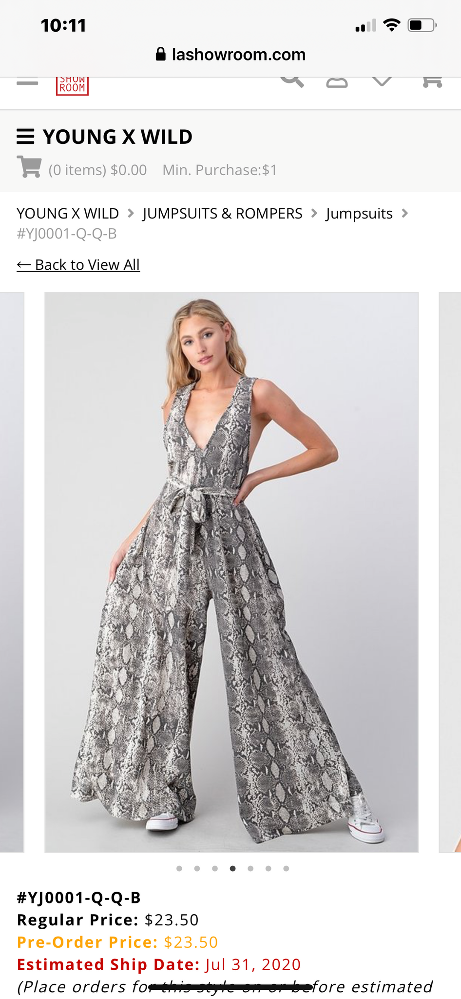Wild Love Jumpsuit