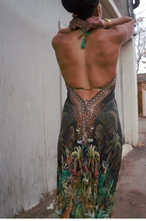 Kenya halter Dress