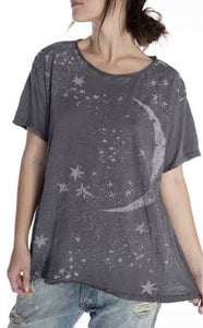 Magnolia Pearl Cotton Jersey Moonlight Flight T