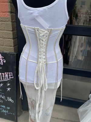 Sauvage Rhinestone Corset