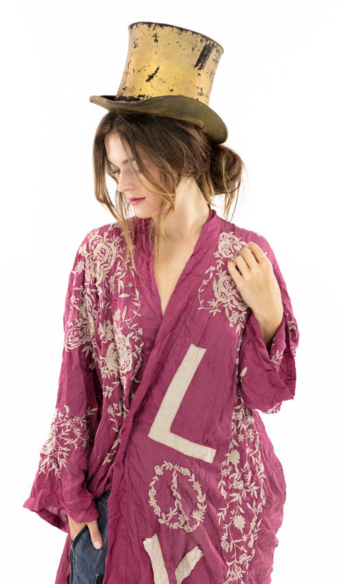 Magnolia pearl modal satin blessed kimono jacket 505