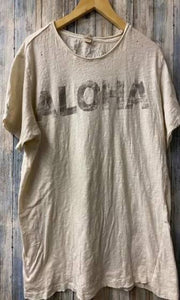 Magnolia Pearl Cotton Jersey Aloha T