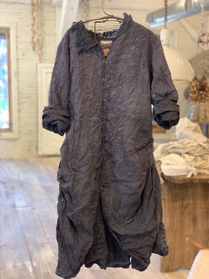 Magnolia Pearl Linen Embroidered Olivia Jacket