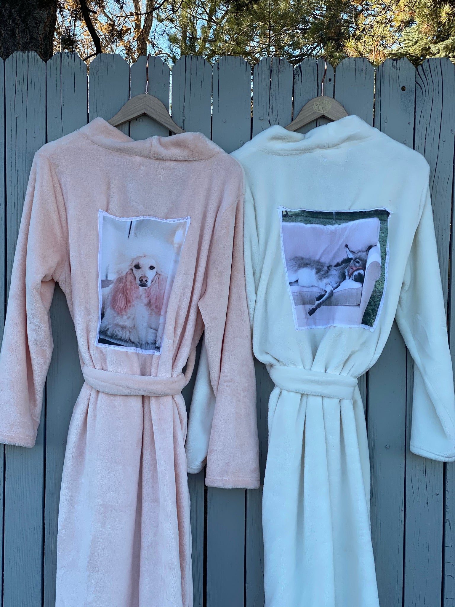 Velvet resting Donkey robe