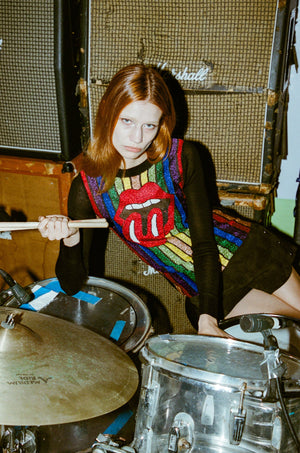 she's a rainbow sweater  Limited Edition The Rolling Stones Official