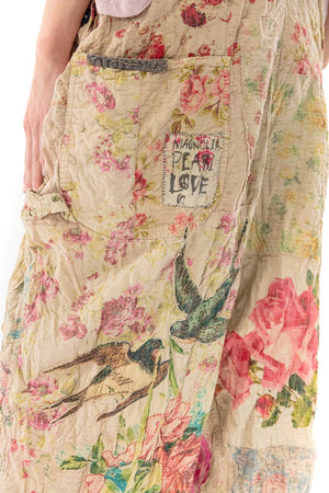 Magnolia pearl Floral Love Overalls 059