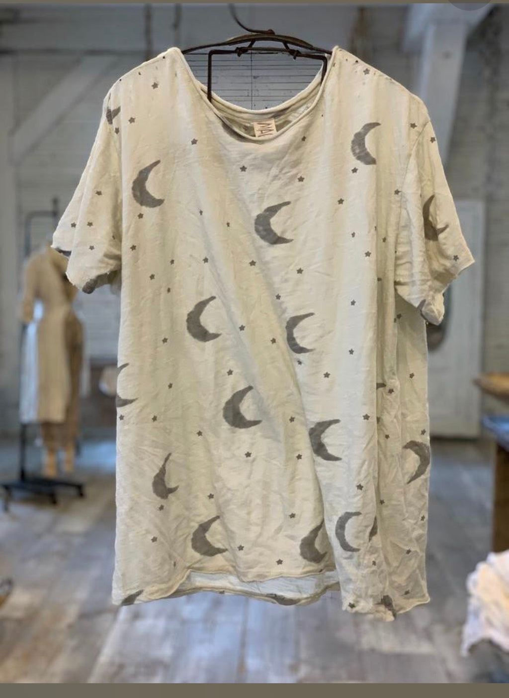 Magnolia pearl crescent moon and stars t