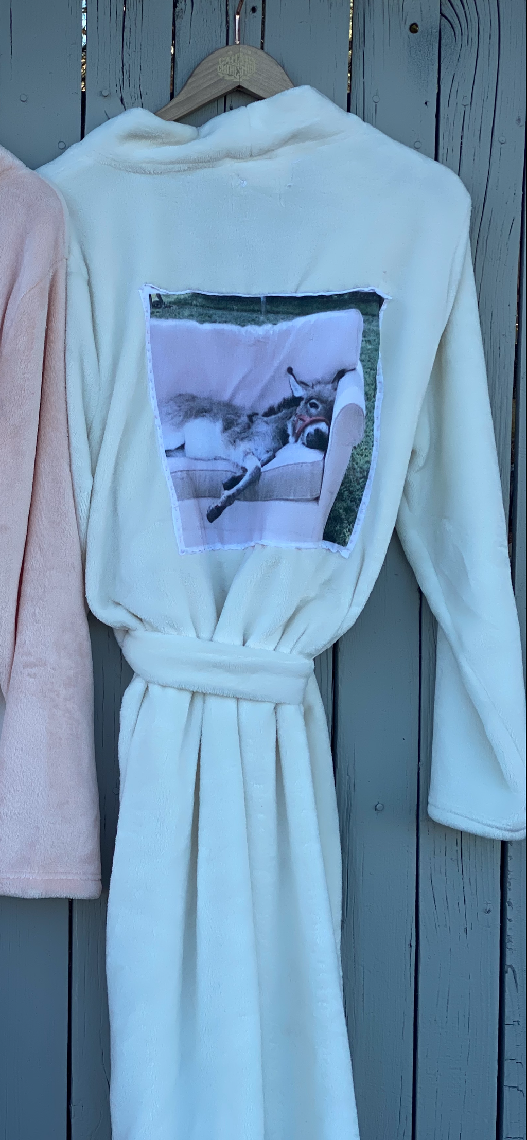 Velvet resting Donkey robe