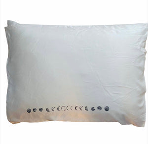 Pure White Silk Pillowcase